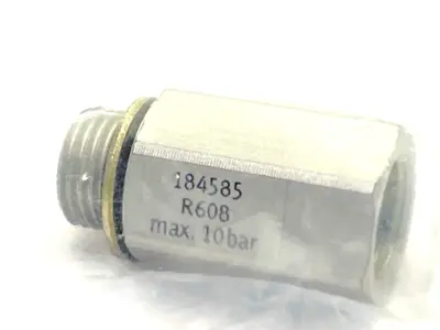 NEW FESTO MANUAL OVERRIDE 1/8", EXHAUST ELEMENT, 0-10BAR 184585
