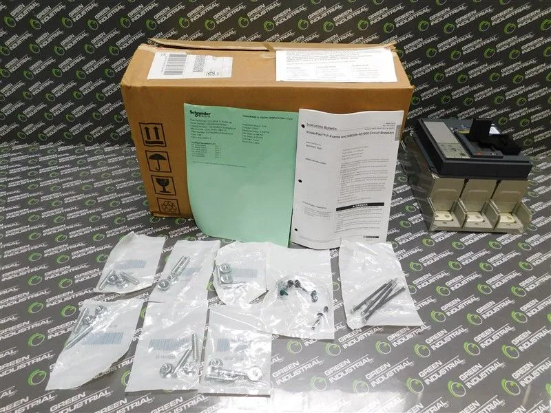 Square D PJF36080CU33AABSKYP PowerPact Circuit Breaker 800 Amps 600V 3 Pole New