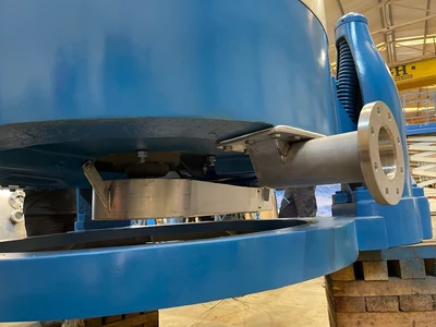 Comteifa FT-12-BG ATEX perforate basket centrifuge, 316L SS.