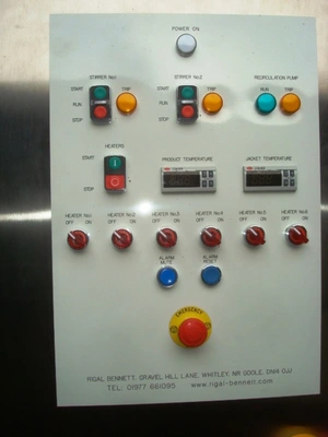 1,700 L S/S Electrically Heated Jacketed Cooker Tank