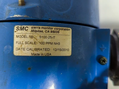 USED SIERRA MONITOR CORP. SMC 5100-25-IT