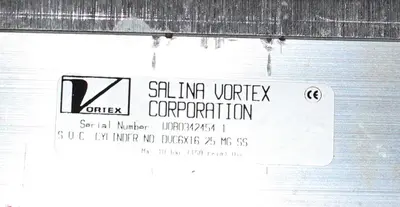 USED SALINA VORTEX JA16-MG-WS2-E38883-1,