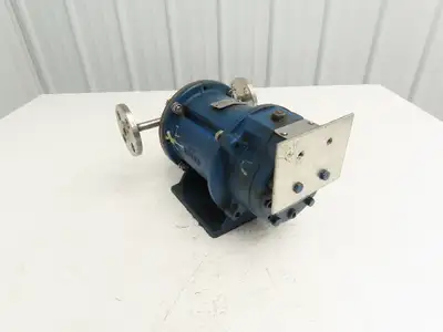 Liquiflo 33FL1 Magnetic Drive Gear Pump 1.45gpm 1/2" Flanged 5:1 Reducer 56C