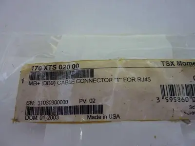NEW SCHNEIDER AUTOMATION INC 170-XTS-250-00