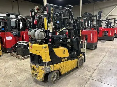 Used 2017 YALE GLC030VX Liquid Propane Forklifts Illinois US | Somerset Equipment Sales #1546273