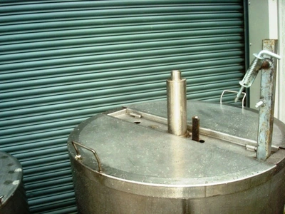 600L S/S JKTD Enclosed Mixing Tank
