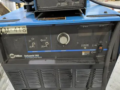 USED MILLER DELTAWELD 302