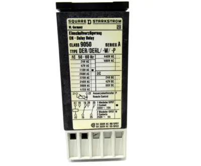 NEW SQUARE D 9050 DER /DERL /-W /-P RELAY 9050DERDERLWP