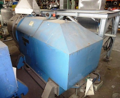 (2) Heinkel HF 600 Inverting Filter centrifuges, 316SS.