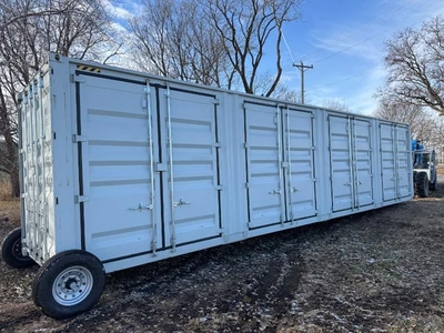 CFGU4046113 // 40 Ft High Cube Sea Container with 4 Sets of Side Doors