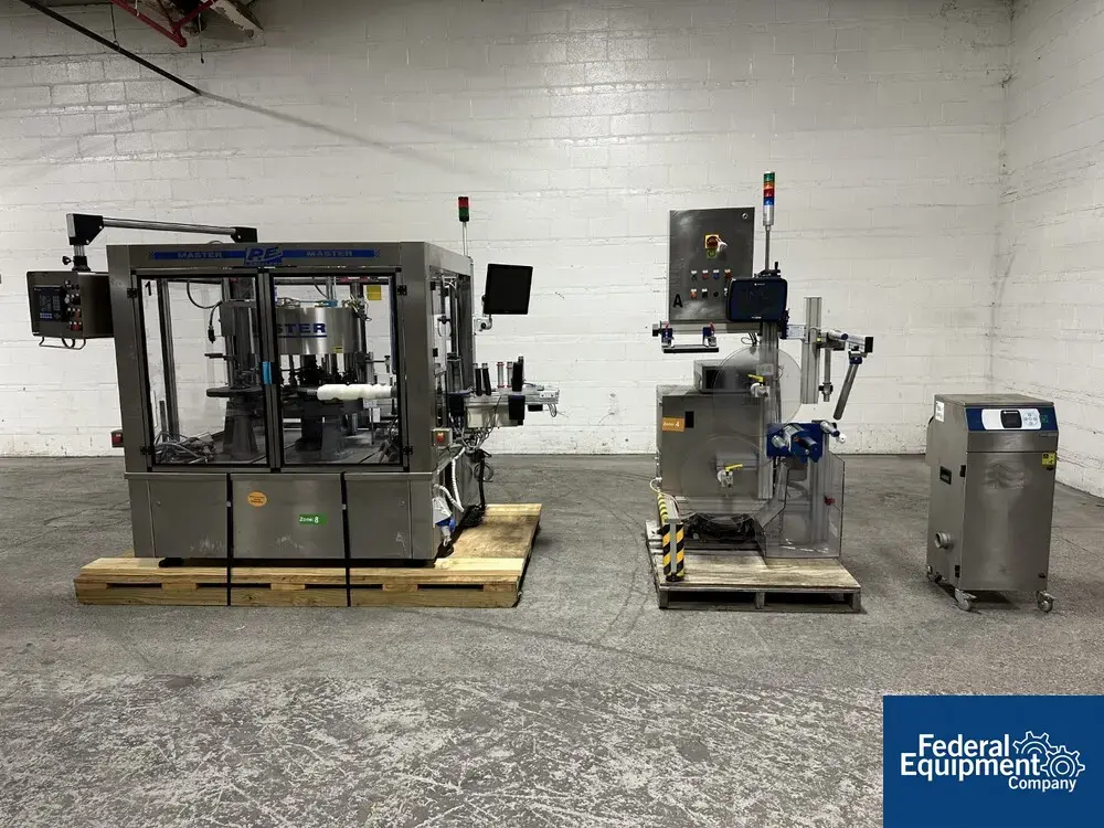 USED PE Labellers PE Labellers Rotary Labeler, Model Master M/S