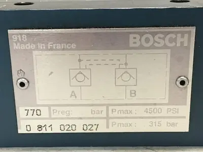 USED BOSCH 0 811 020 027