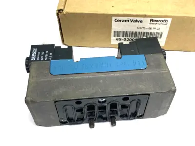 USED EMERSON REXROTH AVENTICS AVENTICS™ 5/3-DIRECTIONAL VALVE, SERIES CERAM™ GS-020032-02626