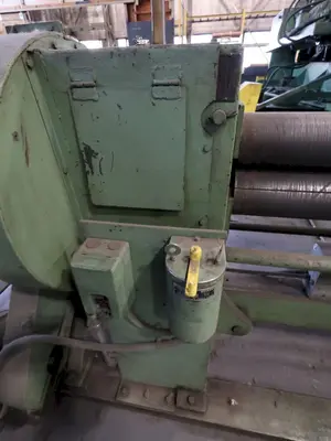 72" X 10 GAUGE BERTSCH MOTORIZED PLATE ROLL 5.5" ROLLS: YOBRO #24744