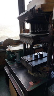 Hydraulic and Manual Presses - 5× in a lot, price for lot, VIDEO