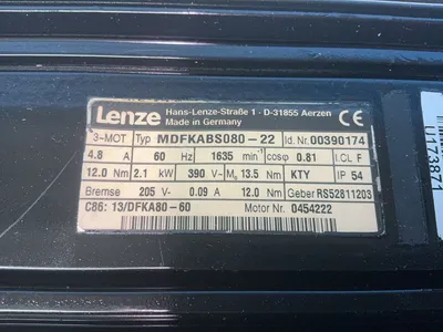 Used LENZE MDFKABS08022 Motors (misc) Ohio US | HGR 24 #1705000