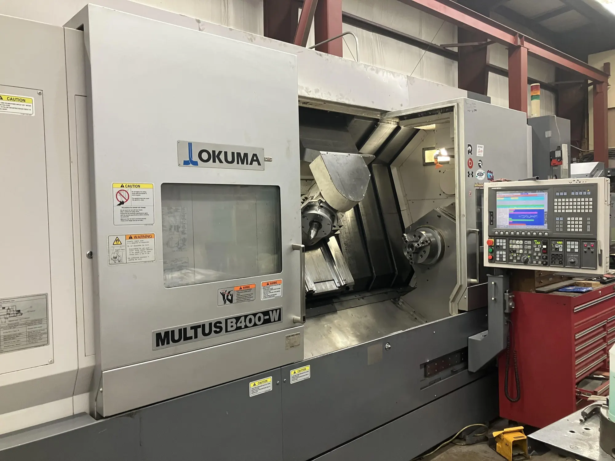 Used 2009 OKUMA MULTUS B400-W 5-Axis or More CNC Lathes Michigan US | Star Equipment Co., Inc. #1304263