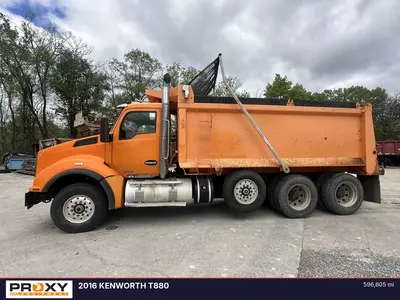 Used 2016 KENWORTH T880 Dump trucks New Jersey US | Proxy Equipment #1388780