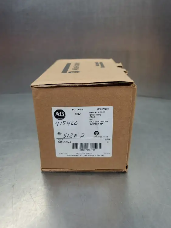 Used Allen Bradley 592-COV4 Relays & Switches | Palmetto Automation #1150107