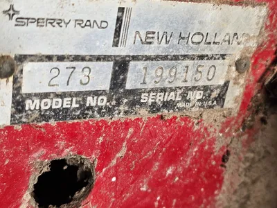 NEW HOLLAND 273 BALER | Iron Listing (3)