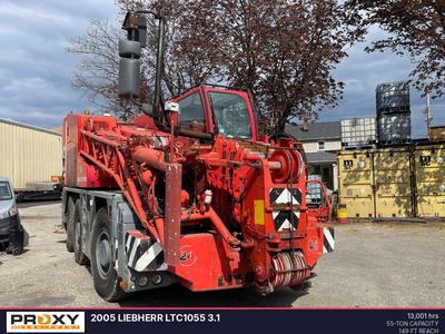 Used 2005 LIEBHERR LTC1055 3.1 Mobile Cranes Pennsylvania US | Proxy Equipment #1384967