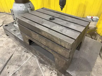 36" X 24" X 20" CARLTON T SLOTTED BOX DRILL TABLE: YOBRO #24263