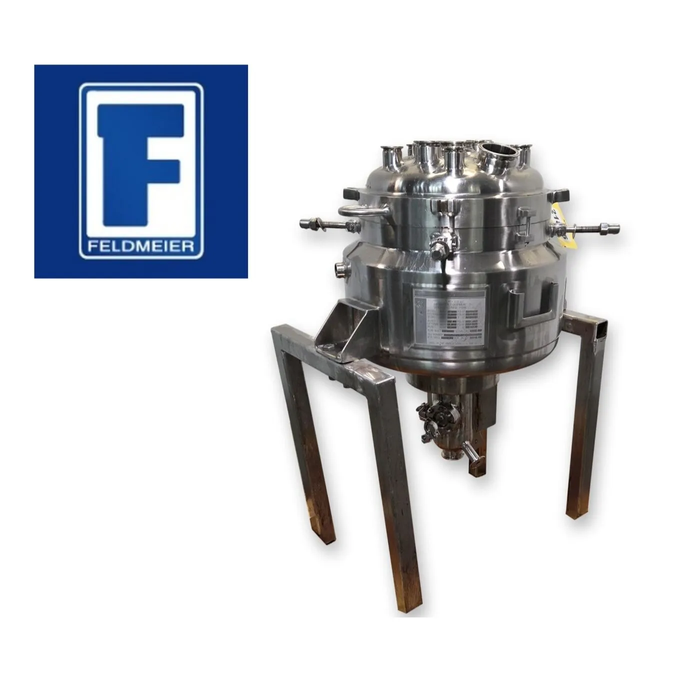 Used FELDMEIER EQUIPMENT INC 40-TK-005 Stainless Steel Tanks West Virginia US | JM Industrial #1354166