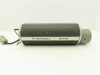 Motorola Mocam Vintage Surveillance Camera with Fujinon Lens CF12.5A-SND-M