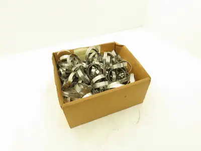 Various Mfr Clamp Ring Duct Band Hose Rim 2.5" 2.75" 3" 3.5" Lot of 120+