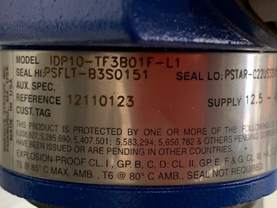 USED Foxboro IDP10-TF3B01F-L1