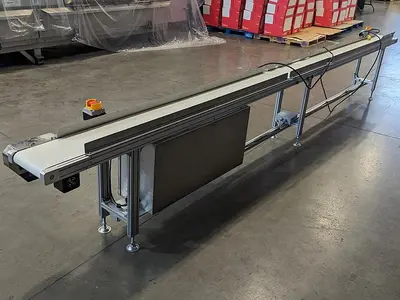 16.5' Flat Belt Conveyor