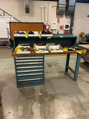 Used _UNKNOWN_ _UNKNOWN_ Work Benches Virginia US | Myron Bowling Auctioneers Inc #1553440