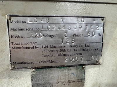 2007 KINGSTON LD 48 X 80 LATHES, OIL FIELD & HOLLOW SPINDLE | Wheeler Machinery Sales (7)