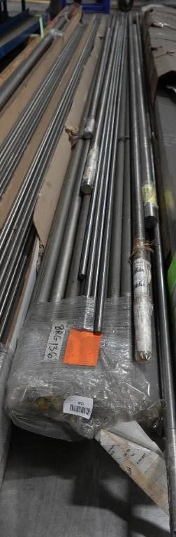 Assorted Stainless Steel Bar Stock - Most are 12' Long
