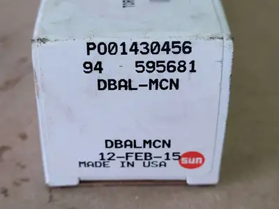 NEW SUN HYDRAULICS DBALMCN