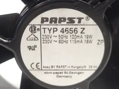 Used PAPST Type 2656 Z Electronic Component Fans Michigan US | Maverick Industrial Sales #1470249
