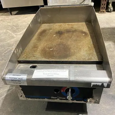 Star 615TF Star-Max Countertop 15in Thermostatic Gas Griddle