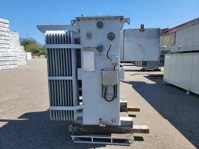 1500 kVA Onan Sealed Transformer, 25000 pri. volts, 2400 sec. volts