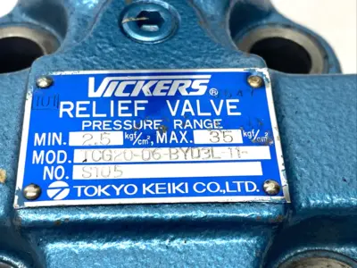 Vickers TCG20-06-BYD3L-11-S105 Relief Valve