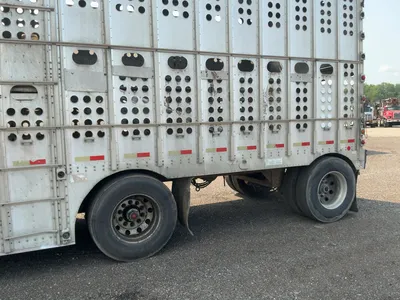 Used 2007 MERRITT 53' ALUMINUM LIVESTOCK Agricultural Trailers Michigan US | Miedema Asset Management Group #1328961