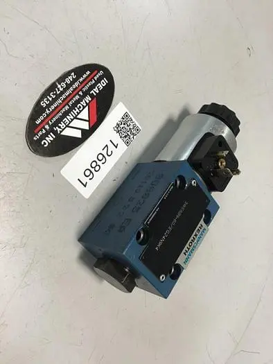 Used MANNESMANN REXROTH 3WE6B960/EG24N9K4 Valves/Fittings Michigan US | Ideal Machinery #607359