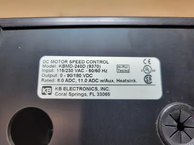 USED KB ELECTRONICS KBMD-240D