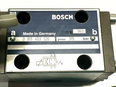 0 811 403 126, 4WRP6EA28S-1X/G24Z4/M | Bosch 0811403126 Hydraulic Proportional Throttle Valve 4WRP6EA28S-1X/G24Z4/M - Used
