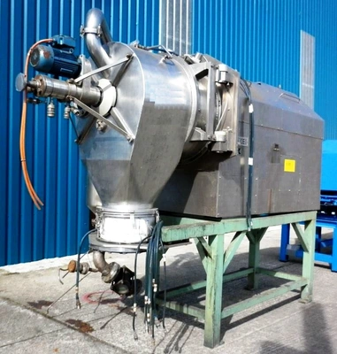 Heinkel HF 600.1 Inverting Filter centrifuge, Hastelloy C22.