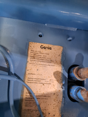 USED 2018 Genie GS-1930