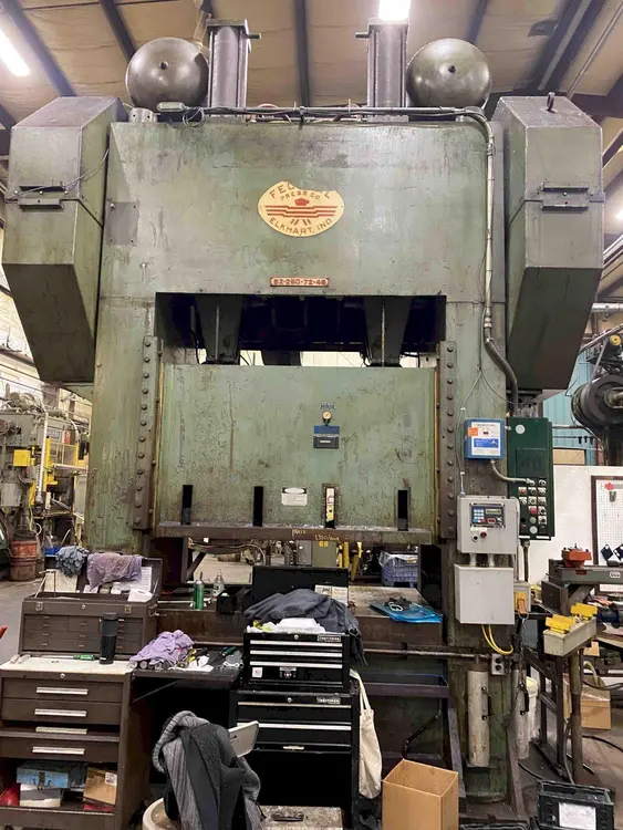 Used FEDERAL S2-250-72-48 Straight Side Presses | Presses for Industry #406951