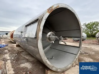 USED Quality Tank Solutions 13,500 Gal Quality Tank Solutions Steel Storage Tank, 304 S/S