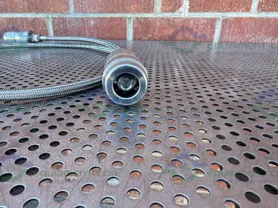 Stainless Steel 66" Flexible Braided Hose w/ Quick Release Fitting