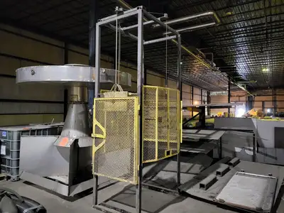 Cage for Hydraulic Press 122" x 50" x 35"