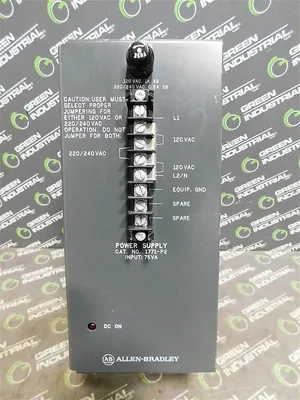 Allen Bradley 1771-P2 Power Supply Series B 120/220V 50/60Hz 1/0.5A Used
